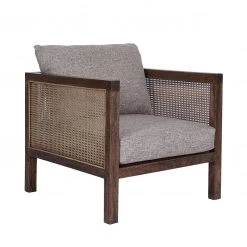 World Interiors Bali Upholstered Accent Chair Living Room