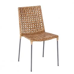 World Interiors Dining Room Bali Coastal Rattan Dining Chair
