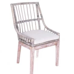 World Interiors Bali Boho Rattan Accent Chair