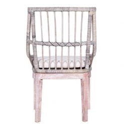 World Interiors Bali Boho Rattan Accent Chair