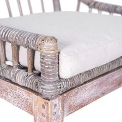 World Interiors Bali Boho Rattan Accent Chair