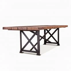 World Interiors Showroom Melbourne Rustic Barnwood Dining Table Dining Room
