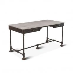 World Interiors Desks & Shelving Melbourne Industrial Marble Writing Desk