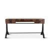 World Interiors Melbourne Reclaimed Rustic Writing Desk Desks & Shelving