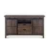 World Interiors In-stock Now Dakota 66" Sliding Door Plasma Cabinet