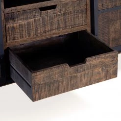 World Interiors In-stock Now Dakota 66" Sliding Door Plasma Cabinet