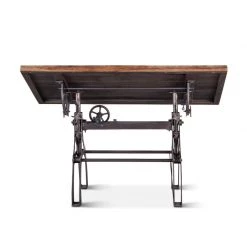World Interiors Desks & Shelving Clementine Industrial Drafting Desk