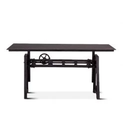 World Interiors Desks & Shelving Artezia Industrial Iron Top Crank Desk 12 World Interiors Desks & Shelving Artezia Industrial Iron Top Crank Desk