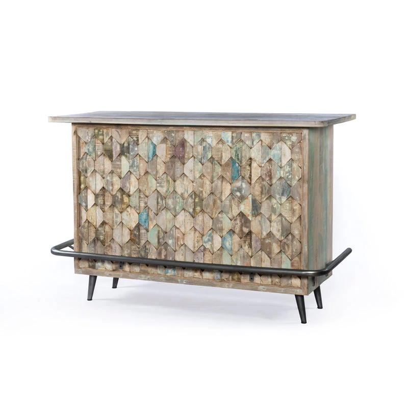 World Interiors Cordoba Vintage Reclaimed Teak Bar Cabinet Accents 4 World Interiors Cordoba Vintage Reclaimed Teak Bar Cabinet Accents