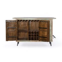World Interiors Cordoba Vintage Reclaimed Teak Bar Cabinet Accents 13 World Interiors Cordoba Vintage Reclaimed Teak Bar Cabinet Accents