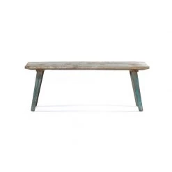 World Interiors Cordoba 48-Inch Vintage Reclaimed Dining Bench