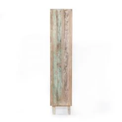 World Interiors Cordoba Vintage Reclaimed Bookcase Living Room