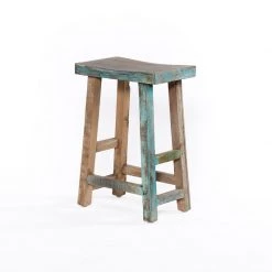 World Interiors Dining Room Cordoba Vintage Reclaimed Gathering Table And Stools