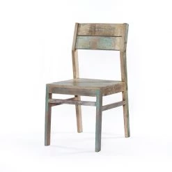 World Interiors Cordoba Vintage Reclaimed Dining Chair Dining Room