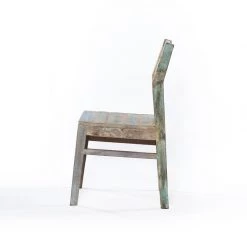 World Interiors Cordoba Vintage Reclaimed Dining Chair Dining Room