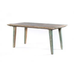 World Interiors Dining Room Cordoba 66-Inch Vintage Reclaimed Dining Table