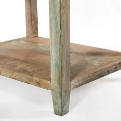 World Interiors Bedroom Cordoba Vintage Reclaimed Nightstand