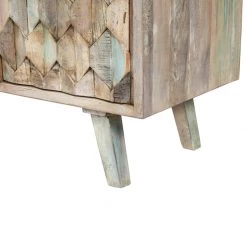 World Interiors Cordoba Vintage Reclaimed Plasma Cabinet In-stock Now