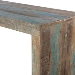 World Interiors Dining Room Cordoba Vintage Reclaimed Gathering Table And Stools