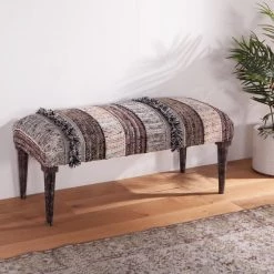 World Interiors Dining Benches Algiers 42-Inch Upholstered Bench