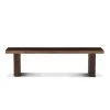 World Interiors Alberta Modern Sheesham Wood Bench Dining Room