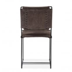 World Interiors Dining Room Melbourne Industrial Modern Suede Dining Chair