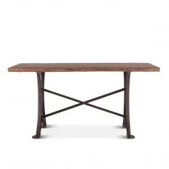 World Interiors Blayne Rustic Farmhouse Gathering Table