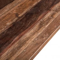 World Interiors Dining Room Sterling Cast Iron Dining Bench