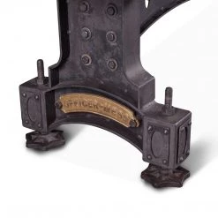 World Interiors Dining Room Sterling Cast Iron Dining Bench