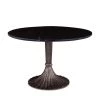 World Interiors Dining Room Palm Desert Natural Marble Dining Table With Deco Base