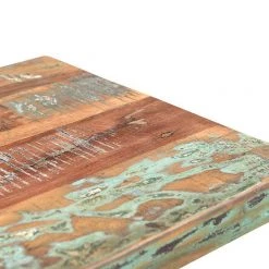 World Interiors Messina Carved Teak Wood Bench