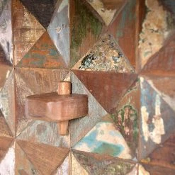 World Interiors Messina Carved Teak Wood Dining Table