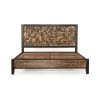 World Interiors Messina Carved Teak Wood Bed 1 World Interiors Messina Carved Teak Wood Bed