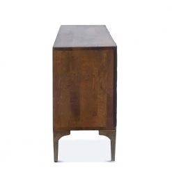 World Interiors Vallarta Carved Mango Wood Sideboard