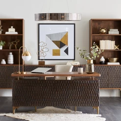 World Interiors Living Room Vallarta Tall Two Tone Mango Wood Bookshelf 14 World Interiors Living Room Vallarta Tall Two Tone Mango Wood Bookshelf