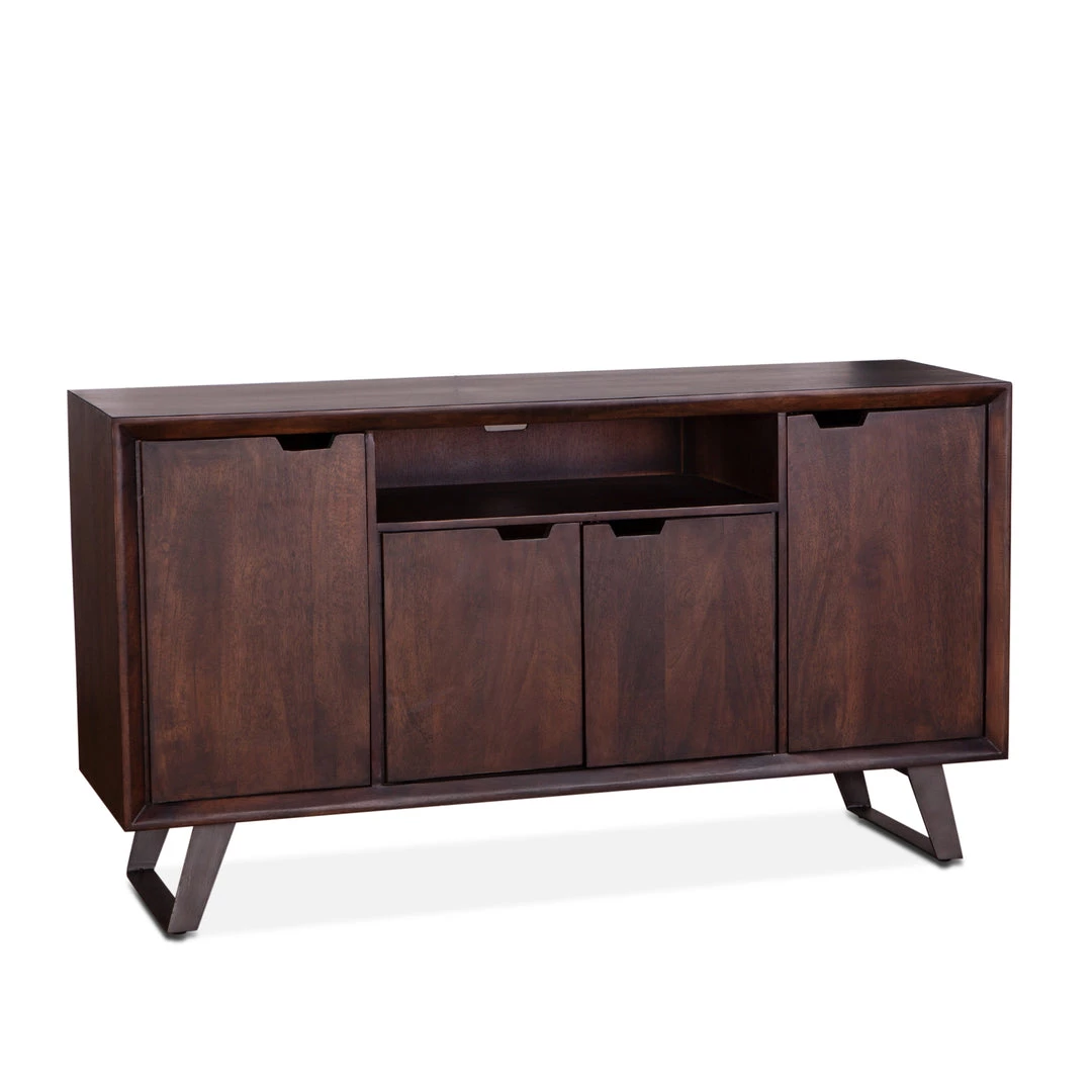 World Interiors Dining Room Augusta Modern Acacia Wood Sideboard 4 World Interiors Dining Room Augusta Modern Acacia Wood Sideboard