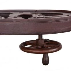 World Interiors Jules Steampunk Gear Desk Desks & Shelving