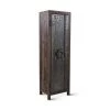 World Interiors Welles Tall Vault Style Reclaimed Cabinet