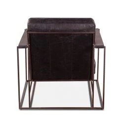 World Interiors Portlando Modern Strap Arm Leather Accent Chair 9 World Interiors Portlando Modern Strap Arm Leather Accent Chair