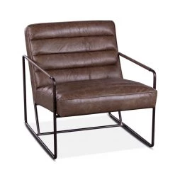World Interiors Living Room Portlando Retro Modern Accent Chair