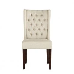 World Interiors Chloe Contemporary Wing Dining Chair