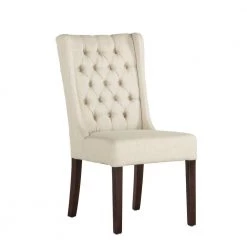 World Interiors Chloe Contemporary Wing Dining Chair