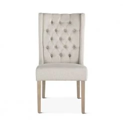 World Interiors Chloe Contemporary Wing Dining Chair