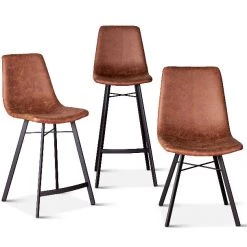 World Interiors Hudson Retro Mid-Century Dining Chair