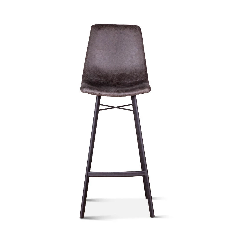 World Interiors Hudson Retro Mid-Century Barstool Bar & Counter Stools 4 World Interiors Hudson Retro Mid-Century Barstool Bar & Counter Stools