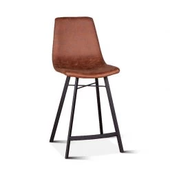 World Interiors Hudson Retro Mid-Century Barstool Bar & Counter Stools 53 World Interiors Hudson Retro Mid-Century Barstool Bar & Counter Stools