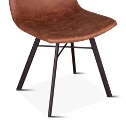 World Interiors Hudson Retro Mid-Century Dining Chair
