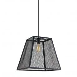 World Interiors Accents Element Industrial Mesh Hanging Pendant Light