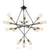 World Interiors Element Industrial Multi-Light Chandelier