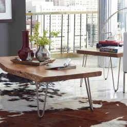 World Interiors Grandby Mid-Century Modern Side Table